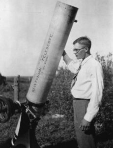 American astronomer Clyde Tombaugh, discoverer of Pluto
